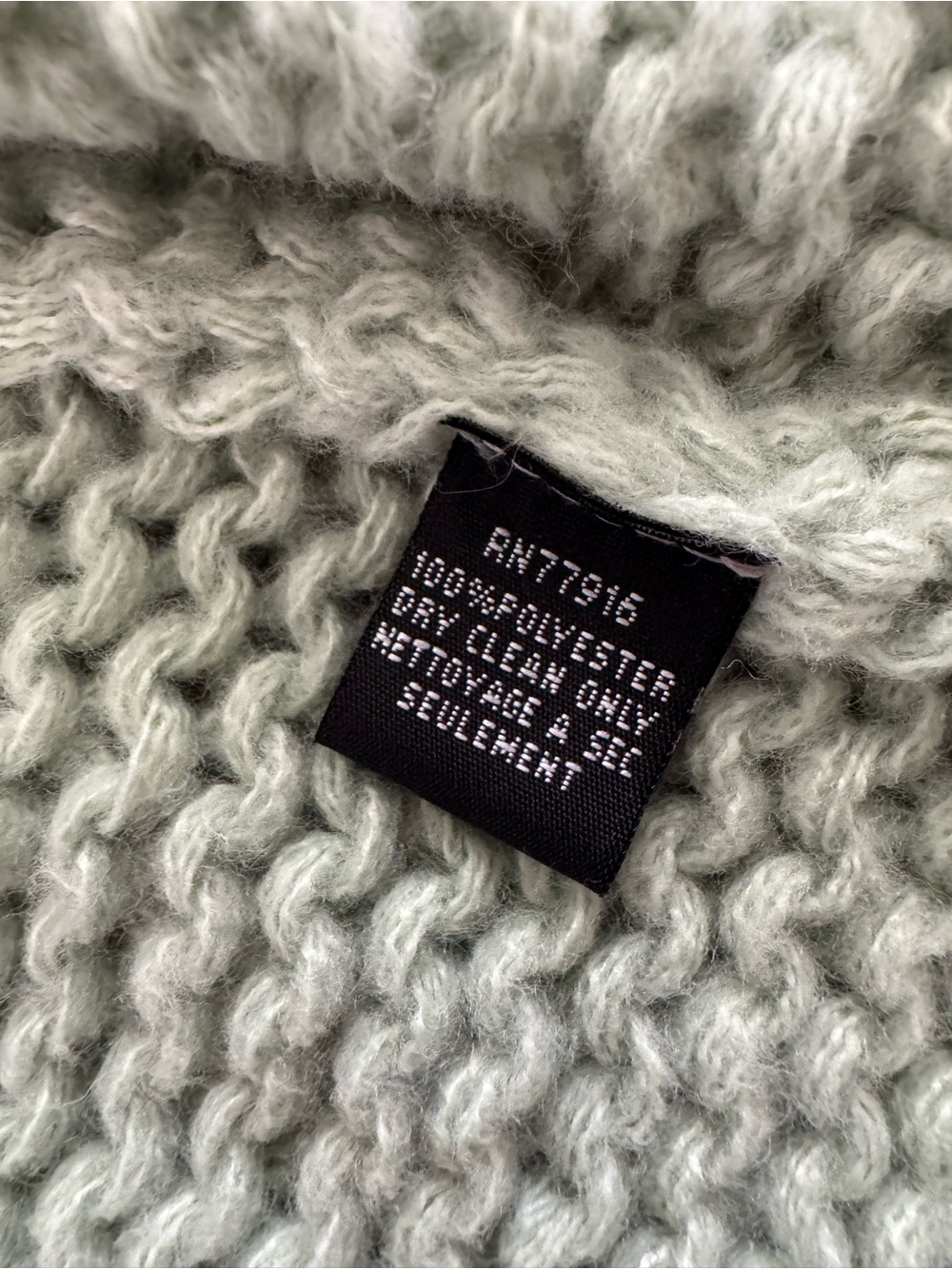 Anthropologie Maeve Susanna Light Green 3D Flower Relaxed Cardigan One Size NWT - Picture 5 of 7